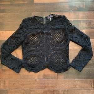 Hot Miami Styles Crochet Top